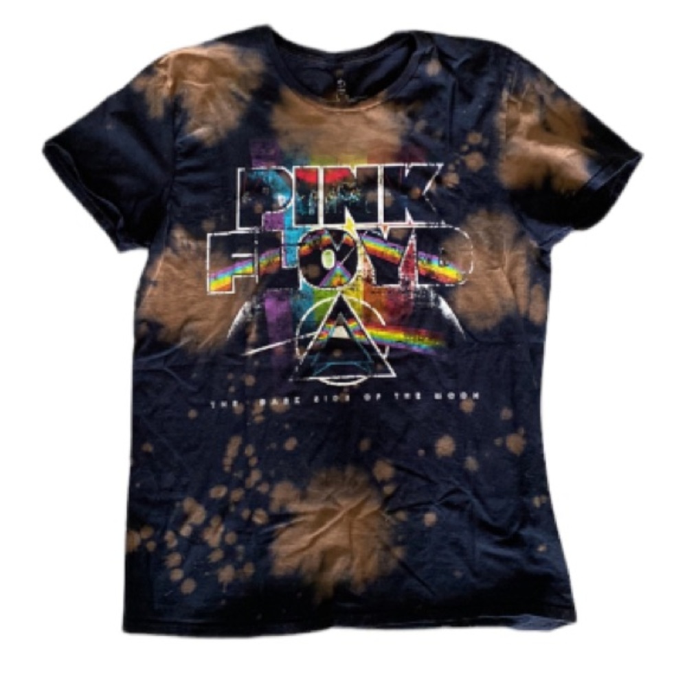 Pink Floyd Bleach Splatter Tee